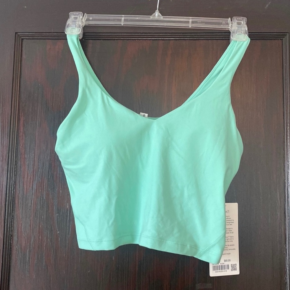 Lululemon mint align tank size 4